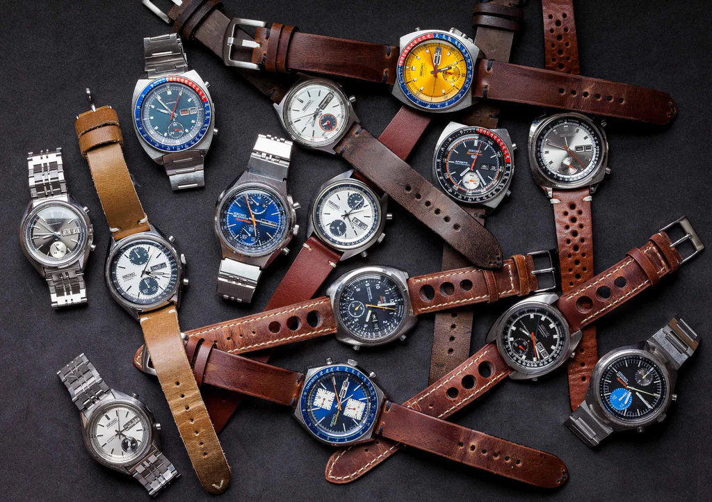 Vintage Seiko watches collection