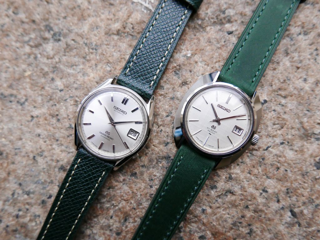 Vintage Grand Seiko collection showing zaratsu finishing and value